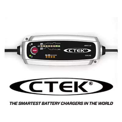 CTEK MXS 5 Battery Charger 5 Amp 12 V Caravan Camper RV AGM Deep Cycle MXS5.0 • $189