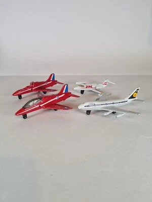 £15 • Buy Vintage Matchbox Diecast Plane Bundle X4 - DHL Red Arrows Lufthansa