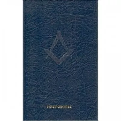 Masonic Emulation First Degree Only Ritual With A Bookcover • $39.86