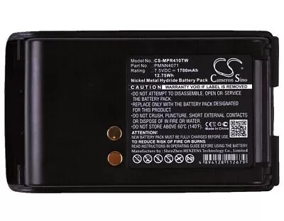 5pcs Motorola  Battery Of Mag One BPR40 A8 A6 BPR40 PMNN4071 PMNN4071A • $31.17