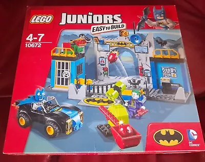 £49.99 • Buy Lego Juniors Easy To Build 10672 Batman Defend The Cave Dc Comics. Sealed Box