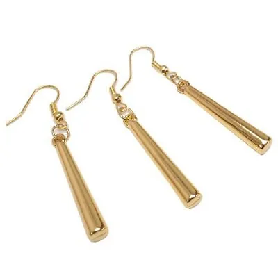 One Piece Roronoa Zoro Style Cosplay Earrings 43222-2987 Gold Color Anime NEW • $16.94