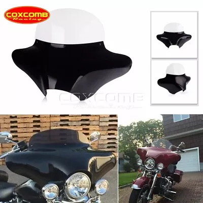 Detachable Batwing Headlight Fairing For Harley Softail FLFBS 114 Road King FLHR • $332.14