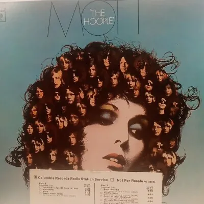 Mott The Hoople – The Hoople   Promo  Vinyl LP51 • $12