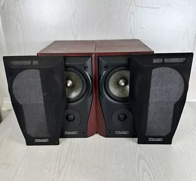 MISSION 780 2 Way Reflex Loaded Bookshelf Speaker Brown • £79.99