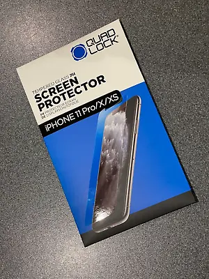 QUADLOCK Tempered Glass 7H Screen Protector - IPhone 11 Pro / X / XS • £14.95