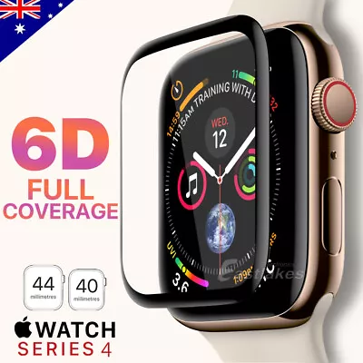 $6.45 • Buy For Apple Watch Ultra 9 8 7 6 5 SE 49/45/4144/40 Tempered Glass Screen Protector