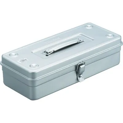 Trusco T350sv Trunk Tool Box 14.7 X 6.4 X 4.0 Inches 373 X 163 X 102 Mm Silver • $35.05