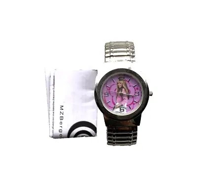 Disney | Hannah Montana Stainless Steel Watch W/ Pink Dial • $6.99