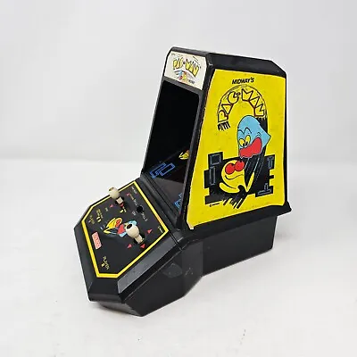 Vintage Coleco Pac-Man Tabletop Mini Arcade Video Game 1981 Midway - Tested • $149.95