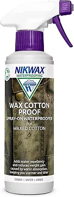 Nikwax Wax Cotton Proof Spray-On Waterproofer • £9.50