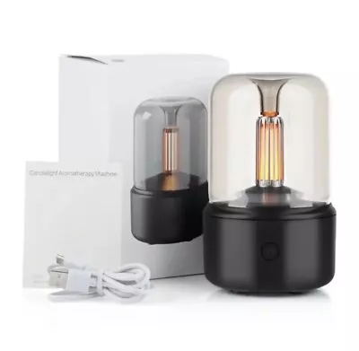 Aromatherapy Essential Oil Diffuser Ultrasonic Mist Warm LED Ships From USA • $12