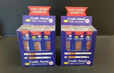 CRAFE AWAY REGULAR FILTERS(reds) For Shop Bought Cigarettes 24 Packs-240 Filters • £20.95