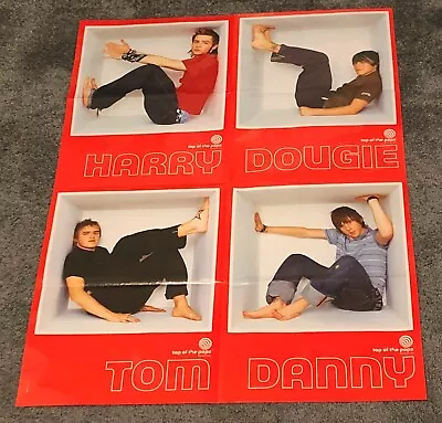 MCFLY Double-Sided Poster (57cm X 77cm) Harry Judd Tom Fletcher Danny Jones • £9.34