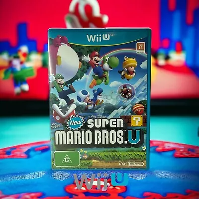 New Super Mario Bros U Complete Nintendo Wii U • $19.95