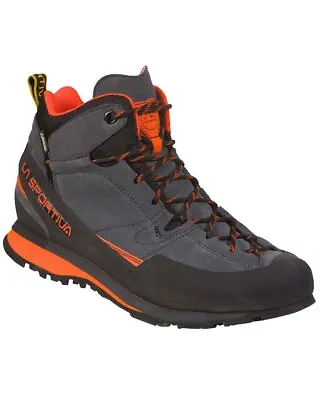 La Sportiva Boulder X Mid Men's Approach/Trekking Boots Carbon/Flame • $191.64