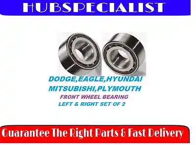Front Wheel Hub Bearing For Mitsubishi Eclipse Expo Galant  Sigma Plymouth Laser • $38.49