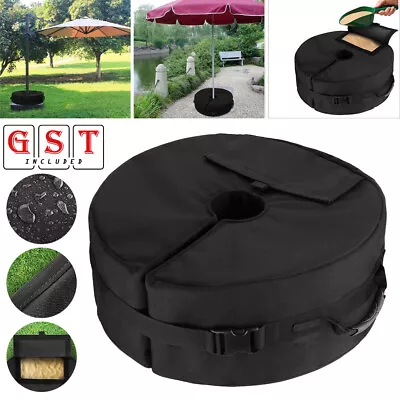 $19.77 • Buy Umbrella Weight Sand Bag Base Stand Holder Outdoor Parasol Patio Beach Garden