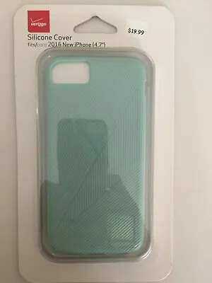 Verizon Textured Silicone Case For The Apple IPhone 8 / 7 / 6S & 6 - Mint Green • $4.24