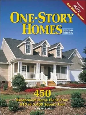 $4.49 • Buy One-Story Homes  450 Exceptional Home Plans From 810 To 5400 Squa