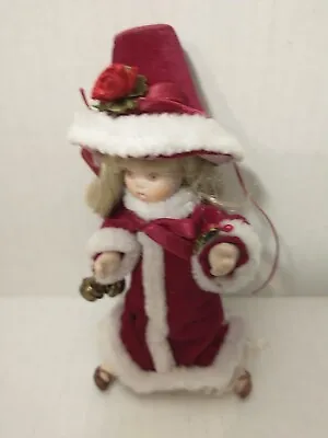 Vintage Kurt Adler Little Girl Christmas Ornament (O1) • $8.09