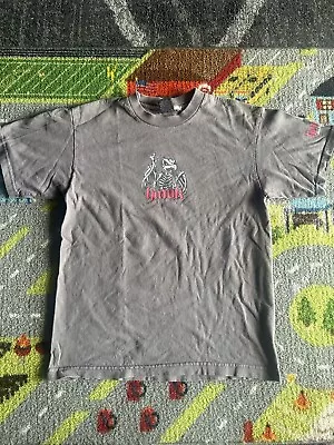 Vintage Tony Hawk Skate Skateboard Y2K Gray Shirt Medium • $33.20