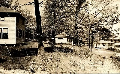 1953 Ravenswood Montague Michigan MI Cabins RPPC Photo Vintage Postcard • $10.38