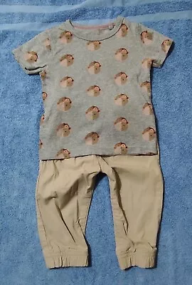 Next/FF Baby Boys Outfit 9-12 Months Monkey • £2.99