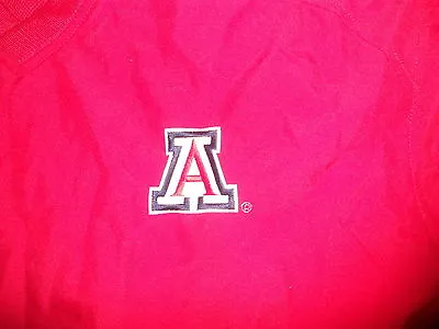 ARIZONA WILDCATS PULLOVER  JACKET Golf MINT LARGE U OF A SWEET JACKET GO CATS W@ • $49.99