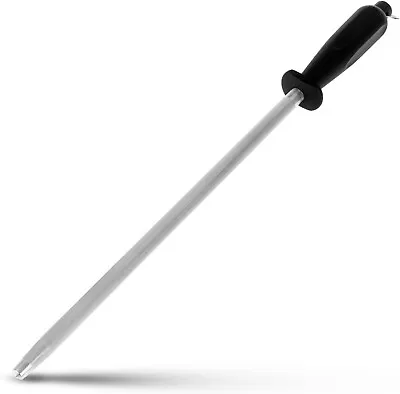 $15.95 • Buy Pro Sharpening Steel Knife Sharpener Rod Stainless Sharp Stick 30 CM