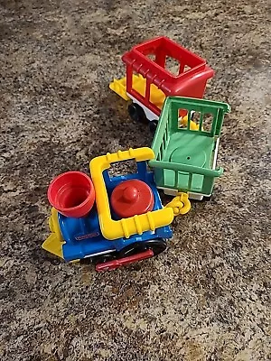 Vintage 1991 Fisher Price Little People Circus 3 Pc Train Only • $16.99