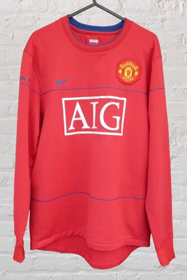 £12.99 • Buy Medium Mens Manchester United Long Sleeved Training Top (2008/9) Nike