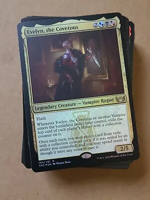 Custom Commander Deck ~ Vampires & Exile ~ Evelyn The Covetous 100 Card EDH Deck • $59.95