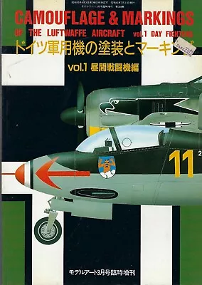 Camouflage & Markings Of The Luftwaffe Aircraft Vol 1 Day Fighters Model Art • $19.75