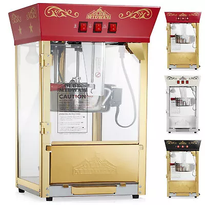 Movie Theater Popcorn Machine W/ 10 Oz Kettle Vintage Countertop Popper • $179.99