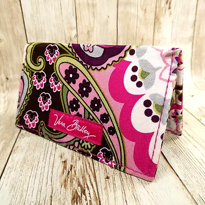 Vera Bradley Very Berry Pink Floral Business Credit ID Card Holder - NEW NWOT • $8.95