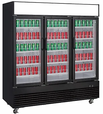 NEW Commercial Merchandiser Refrigerator Three Glass Door Cooler Display NSF • $3263.38