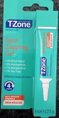 Spot Zap Cream Gel Reduces Spot Size And Redness Fast Zits Acne Blemish • £4.19