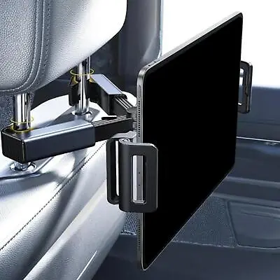 £6.44 • Buy Tablet Headrest Holder Mount For Car Seat, Fits IPads And Phones 4.7-12.9 
