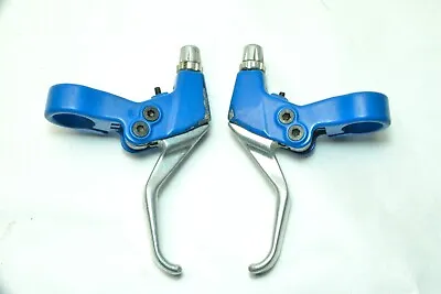 Victor Vl-293 Bmx Bicycle Blue Double Pull Cantilever Action Brake Levers Set • $35