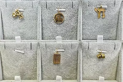 Five Cool Vintage 14k Gold Charm Lot (5300) • $335