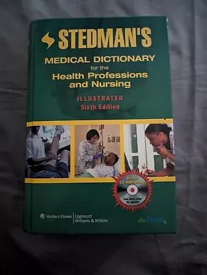 Stedman's Medical Dictionary By Stedman's (2005 Hardcover Revised Edition) • $8.50