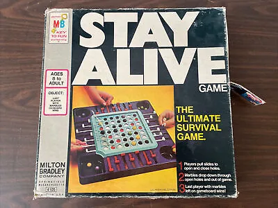 $9.99 • Buy 1971 Milton Bradley Stay Alive Game Incomplete