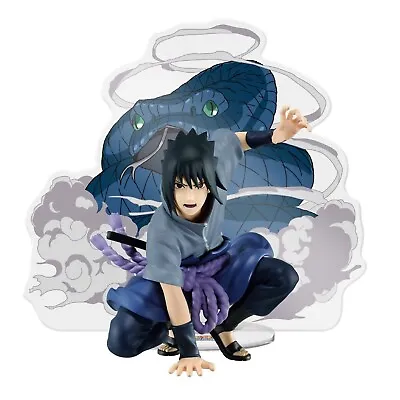 Banpresto Naruto Shippuden Panel Spectacle Figure Statue Uchiha Sasuke BP88033 • $24.99