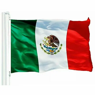  3x5FT MEXICO FLAG LARGE MEXICAN LATIN LATINO Bandera Mexicana Cinco De Mayo • $4.89
