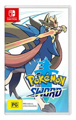 $56.95 • Buy Pokémon Sword -- Standard Edition (Nintendo Switch, 2019)