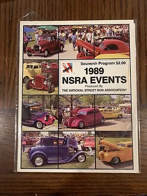 1989 NSRA Events Souvenir Program!!!!!! • $14.99