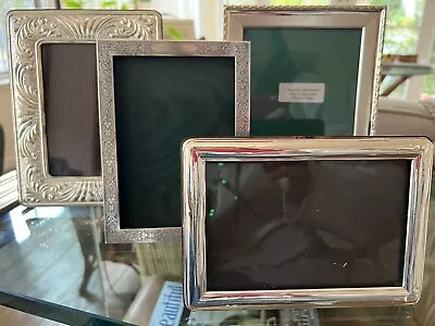 WOW! Lot Of 4 Sterling Silver Picture Frames - Italian Alesandro Antique • $81.50