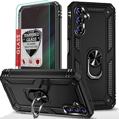For Samsung Galaxy A15 A14 5G A54 Case Phone Shockproof Cover + Tempered Glass • $9.99