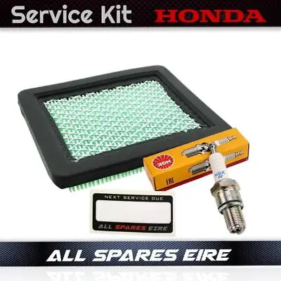 Honda Engine Mower Service Kit Air Filter Plug Gcv135 Gcv160  Gcv190 Izy Hrg • £9.95